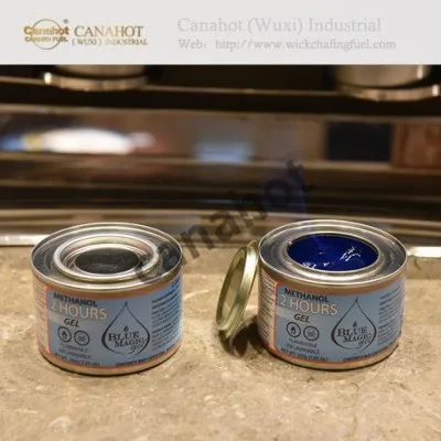 Ethanol Gel Metal Tin Brændstoftank